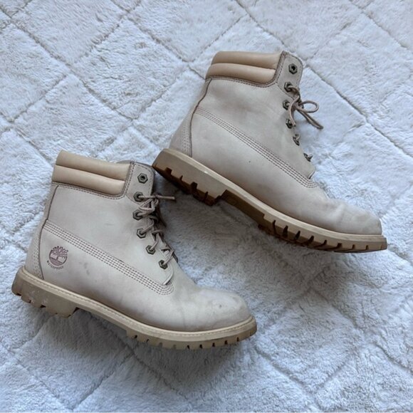 Timberland | Women's Tan Linden Woods 6-inch Waterproof Boot | Size 10 - Picture 2 of 7